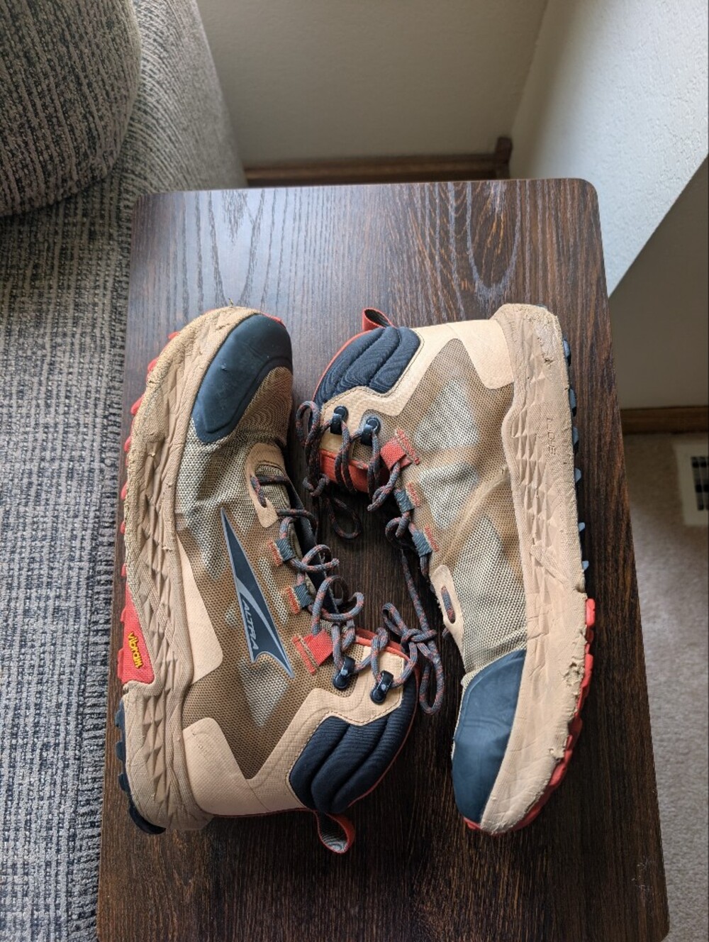 Altra Timp Tmp Hkr Tan Brown Orange Mid High Hiking Outdoor Shoes Boots View 6